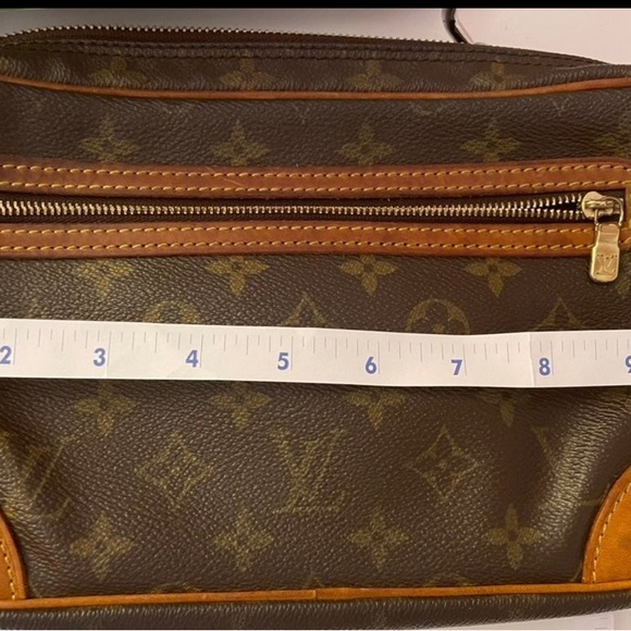 Auth Louis Vuitton MARLY DRAGONNE CLUTCH - Picture 2 of 14